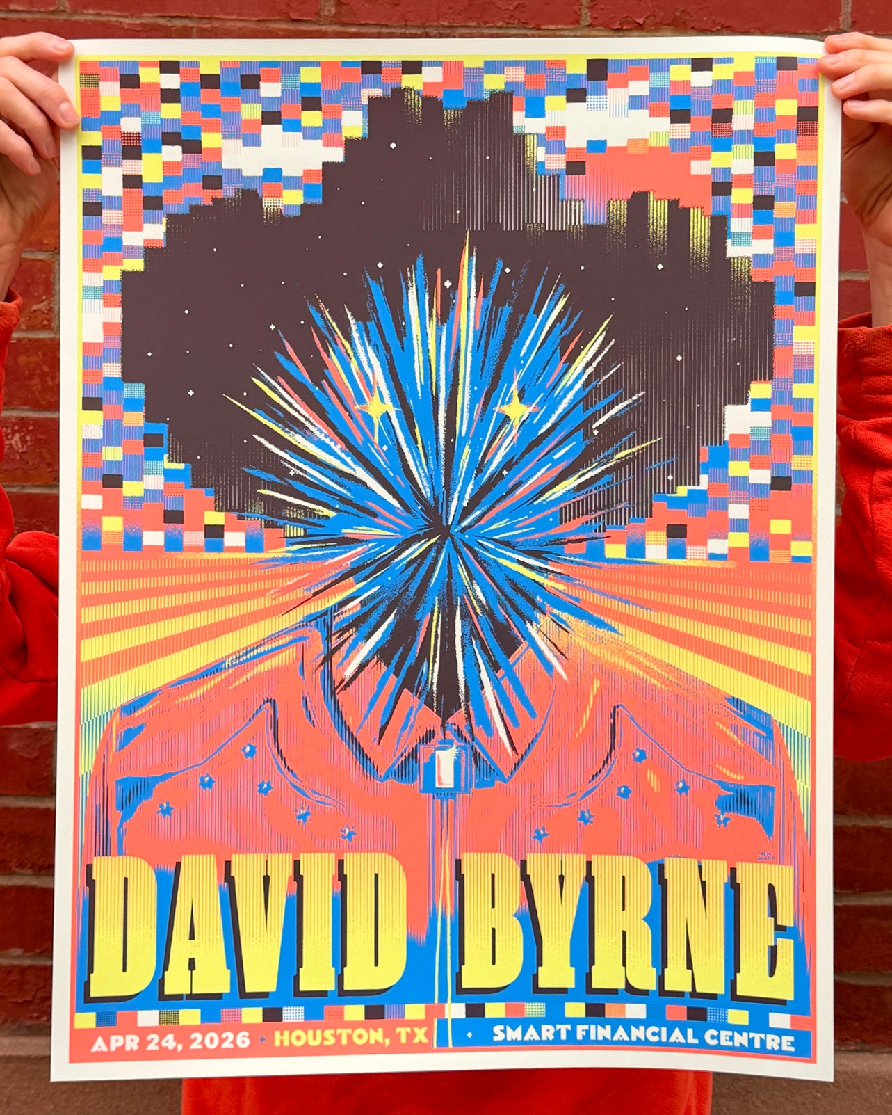 David Byrne in Houston