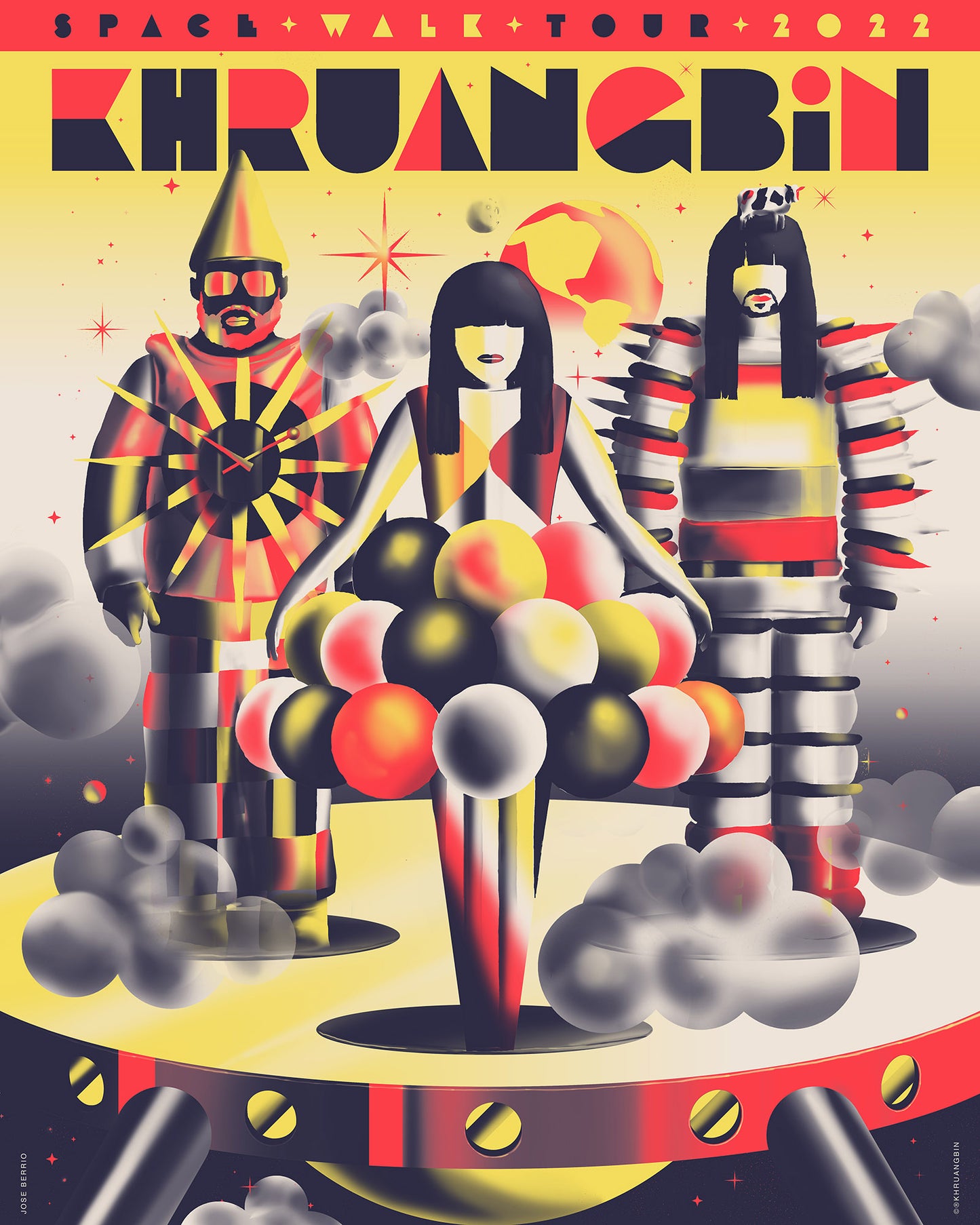 Khruangbin Space Walk Tour 2022