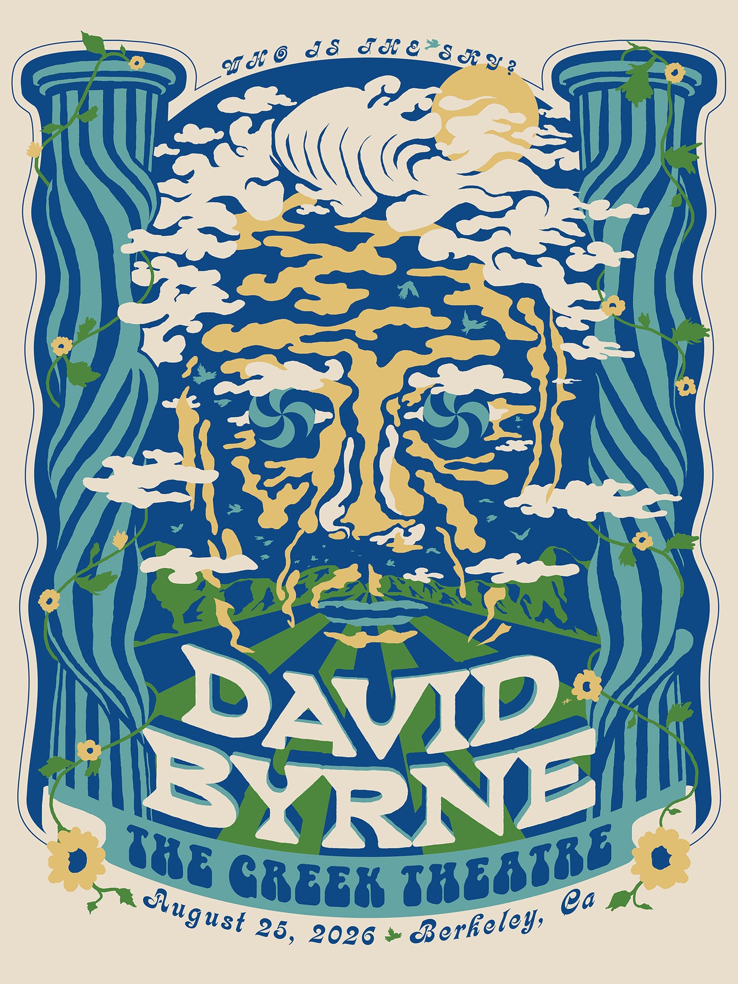 David Byrne in Berkeley